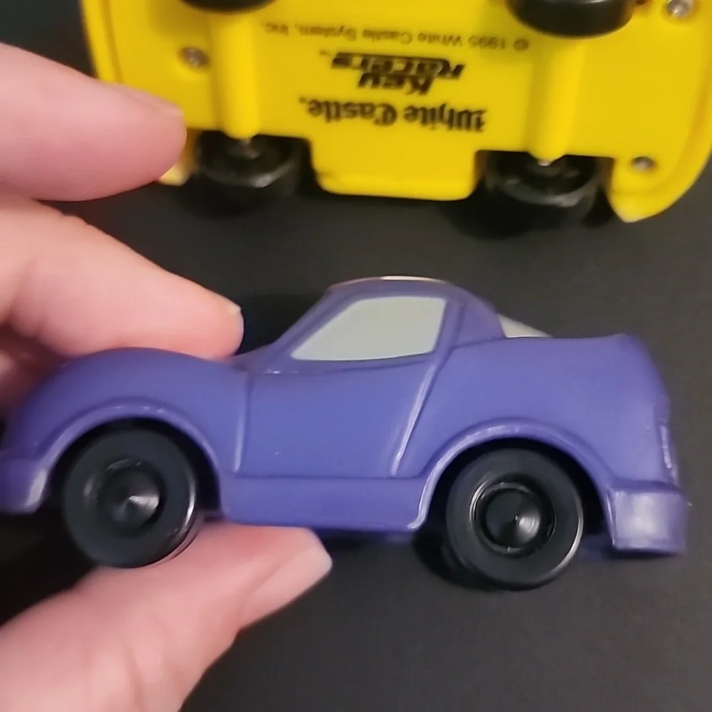 Colorful Toy Car Set Of 4 Mattel And White Castle Brands